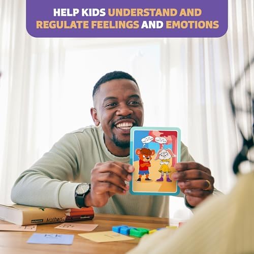 Who What Why Feelings Conversation Cards for Kids, Social SEL Game, Ages 4+ - Image 5