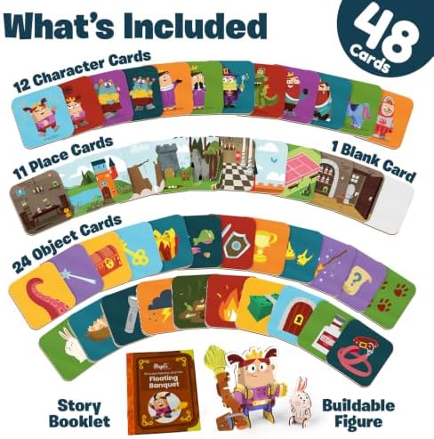 Story Starters Card Game, Speech Therapy Toy, No Reading, Ages 3+ - Image 3