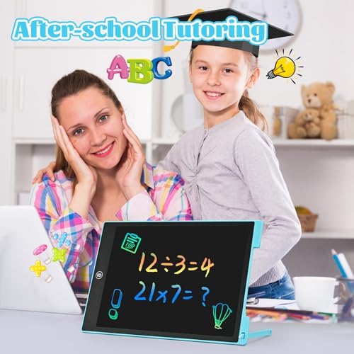 EooCoo Kids Travel Essential 12 Inch LCD Writing Tablet, 2 Pack - Image 4