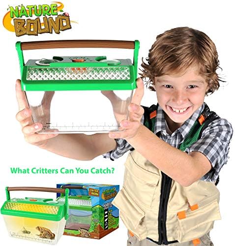 Nature Bound Bug Catcher Critter Barn Habitat | Bug Catcher Kit for Kids | Outdoor Nature Exploration Toys | Indoor/Outdoor Insect Collecting with Light Kit | STEM Toy for Boys & Girls Ages 3+ - Image 4