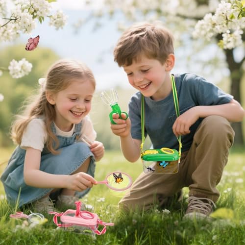 Biggun 2 Set Bug Catcher for Kids Ages 3-10 Explorer Toys Birthday Gift - Image 2