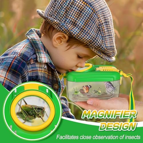 Biubee Bug Catcher for Kids, Bug Catching Kit Gifts with Butterfly Net Toys - Image 3