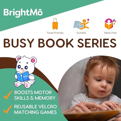 Montessori Busy Book (Ocean Theme) – Preschool Learning Activities for Ages 3+, Fine Motor Skills, Interactive Velcro Activity Book, Travel Toy for Kids - Image 3