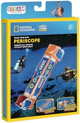 National Geographic Educational Kit to Build Your Own Steam Periscope from 5 Years Old by University+Games