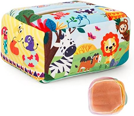 Sensory Toys for 6-12 Months, Tissue Box for, Toys for 6-12 Months, Sensory Scarves, Preschool Learning Toys, Style B - Image 4