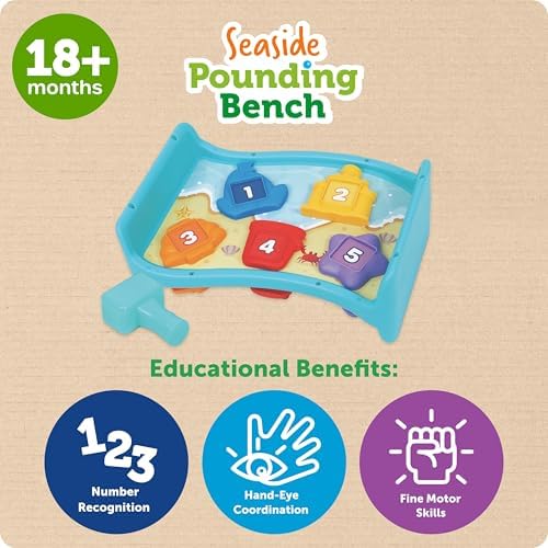 Learning Resources Seaside Pounding Bench - Image 4
