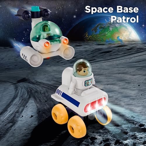 iPlay, iLearn Kids Space Toy, Toddler Spaceship Solar System Planet Playset - Image 6