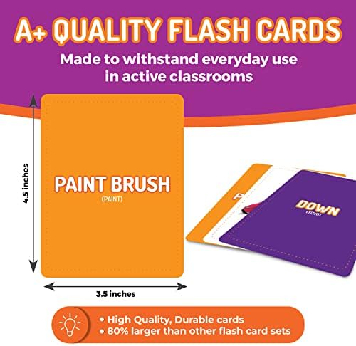 CreateFun 200 Go Together & Opposites Flash Cards for Speech Therapy, ESL - Image 4