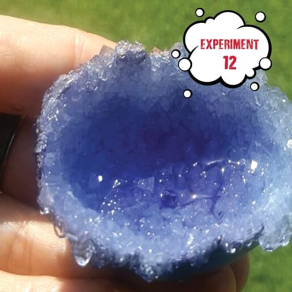 Einstein’s Crystal Craze LAB Science Kit for Kids. 18 Science Experiments Inside STEM for Boys & Girls Aged 10 and Above. Detailed Picture Guide Included. - Image 6