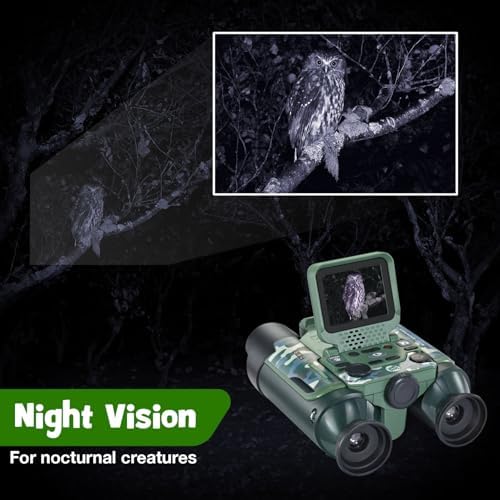 LeapFrog Magic Adventures Binoculars with Screen Capture, Night Vision, Camo - Image 4