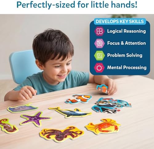 Skillmatics Step by Step Jigsaw Puzzles – Toddler Toys & Games, 40 Pieces - Image 5