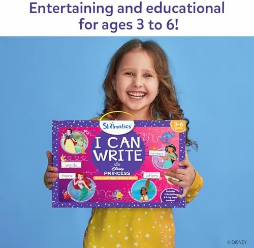 Skillmatics I Can Write – Disney Princess, Preschool Learning Activity Toy - Image 6