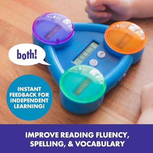 Educational Insights Sight Word Slam - Kindergarten Learning Activities, Sight Word Games, Electronic Phonics Flash Cards, Reading Games for Kids 5-7, Learn to Read CVC Words, Literacy Development - Image 4
