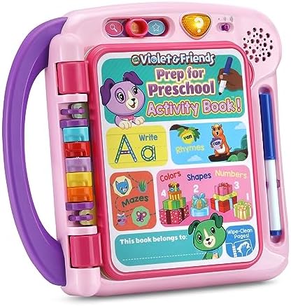 LeapFrog Violet and Friends Prep for Preschool Activity Book, Pink - Image 2