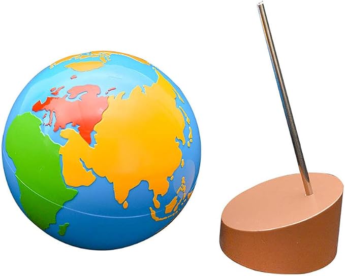 Montessori Globe - World Parts Science and Cultural Geography Materials - Image 4