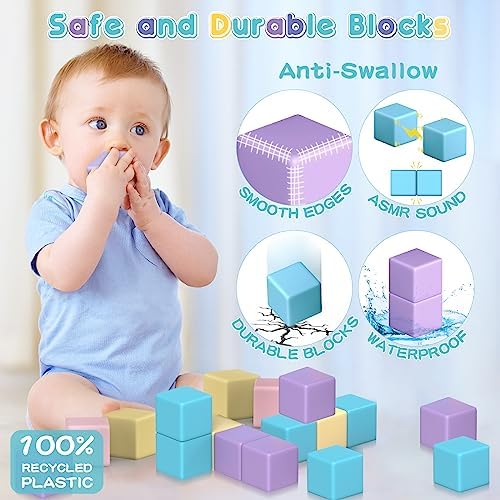SYSKENI Magnetic Building Blocks Toys fo Girls Boys Age 3-5 5-7 4-8 - Image 3