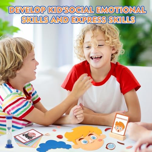PP OPOUNT Social Emotional Learning Toy, Funny Faces Games - Image 4