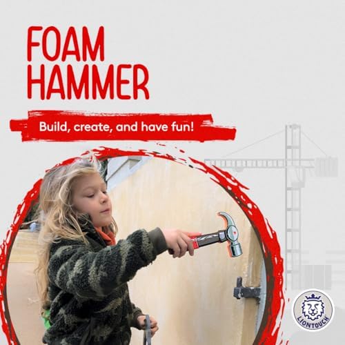 Liontouch - Hammer for Toddlers, Age 1+ | Safe & Soft Foam Tool Toy - Image 2