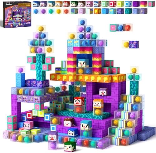 GobiDex Magnetic Building Blocks Emotion Learning for Toy Kids by GobiDex