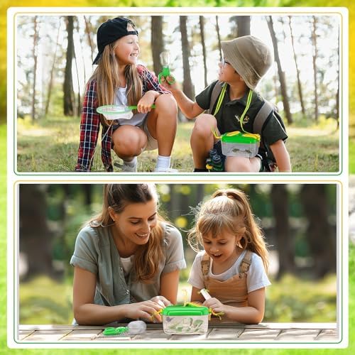 Biubee Bug Catcher for Kids, Bug Catching Kit Gifts with Butterfly Net Toys - Image 2