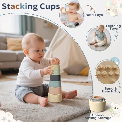 Montessori Toys for 6+ Month Old, Baby Toys for 6-12 Months Boys Girls Gift - Image 6