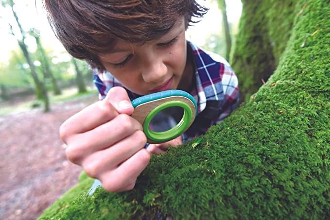 Hape Nature Detective Set| Bamboo & Plant Plastic Detective Playset, Nature Exploration Toys for Outdoor Games, Green - Image 5