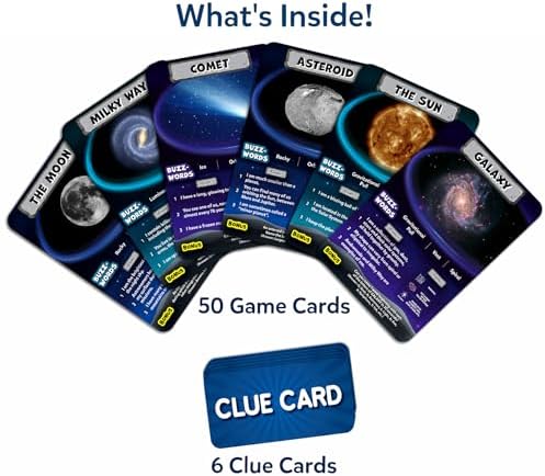 Skillmatics Guess in 10 – NASA Space, Educational Card Game, Gift for Kids - Image 2