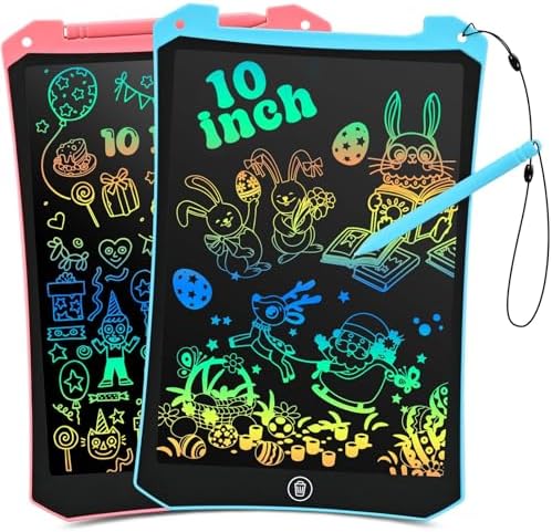 EooCoo 10 Inch LCD Writing Table for Kids, Drawing Pads 2 Pack by EooCoo