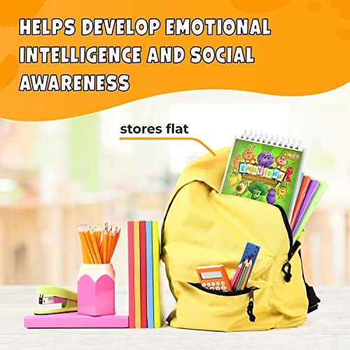Feelings Flipbook for Kids to Learn 20 Emotions & 6 Coping Skills (Veggies) - Image 6