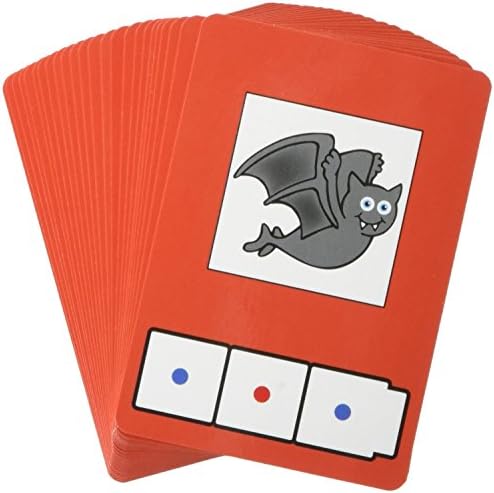 Didax Educational Resources C-V-C Word Building Cards, Multicolored, 0.5 H x 3.0 L x 4.0 W, (2-819) by Didax