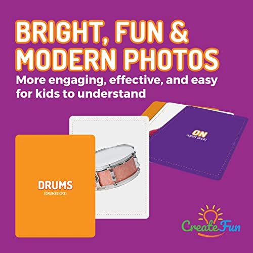 CreateFun 200 Go Together & Opposites Flash Cards for Speech Therapy, ESL - Image 5