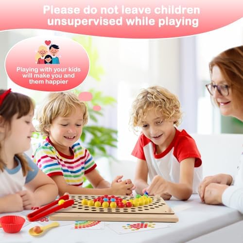 INIFEIDALA Montessori Wooden Educational Toys for 3-6 Year Olds - Image 6