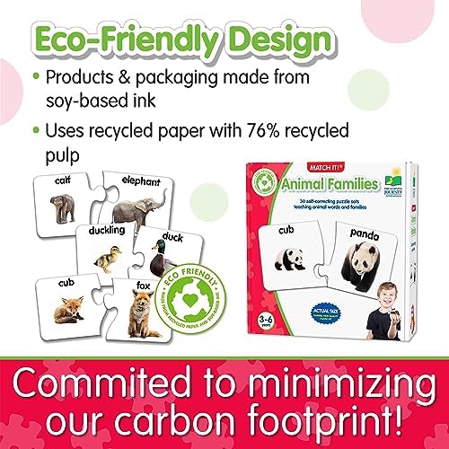 The Learning Journey: Match It! - Animal Families - Learning Animals, Animal Matching Game, Animal Puzzle For Kids, Puzzle For Toddlers, Award Winning Educational Toys - Image 5