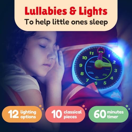 BEST LEARNING Learning Clock - Talking Time Teaching Toy for Kids - Image 5