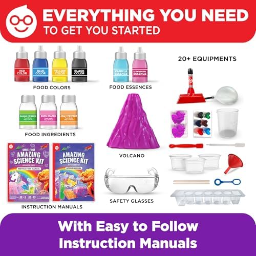 Doctor Jupiter Girls' First Amazing Science Experiments Kit for Ages 4+ - Image 6