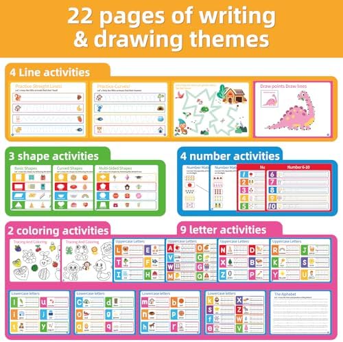 Busy Book for Toddlers 3-5, Montessori Preschool Learning Activities - Image 3