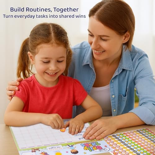PUTSKA Potty Training and Chore Chart, 26 Boards, 1528 Stickers,Classic - Image 4