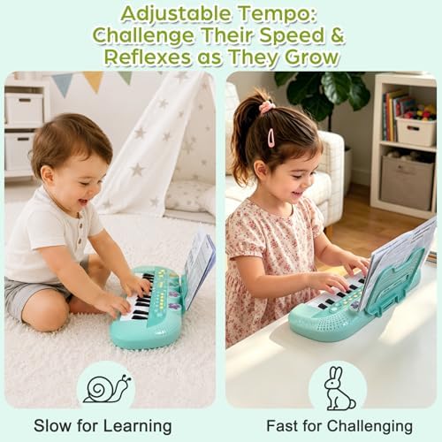 Sealive Toddler Piano Keyboard Toy for Kids Ages 1-3, 24-Key Baby Piano - Image 5