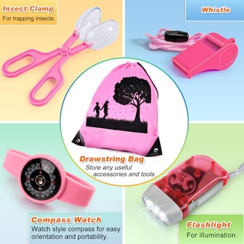 Bug Catcher Kit & Outdoor Explorer Kit for Kids, 10 Pcs Bug Catching Kit - Image 5
