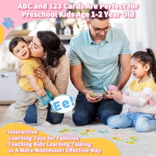 Aullsaty Toddler Toys Bilingual English and Spanish Talking Flash Cards for 1 2 3 4 5 6 Year Old Boys and Girls, Autism Sensory Toys for Autistic Children, Learning Educational Speech 250 Sight Words - Image 5