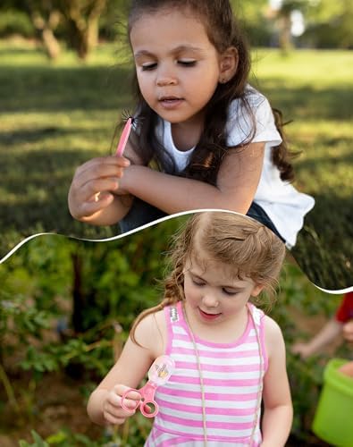 ROBUD Upgraded Bug Catcher for Kids, Bug Catching Kit with Bag Kit, Pink Outdoor Exploration Set for Camping, Montessroi Toy for Kids Coming Closer to Nature，WRP59 - Image 5