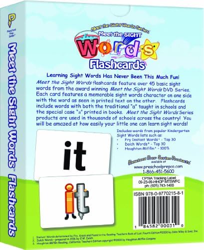 Meet the Sight Words - Flashcards - Image 2