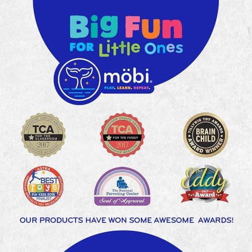 Mobi Liinklz Silicone Tethers - Flexible and Soft Toy Straps for Baby, Stroller Toy Safety Straps and Easy to Connect Baby Toy Holder - for Infants 0+ Months, Vibrant Colors (Pack of 3) - Image 6
