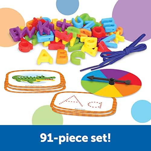Learning Resources Skill Builders Preschool Letters - Vocabulary Skills, Alphabet Classroom Must Haves, Teacher Supplies, ABC Montessori, Phonics and Reading Games, Fine Motor, Birthday Gift - Image 4