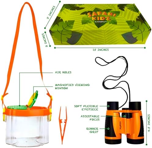 Kidz@Play Complete Orange Safari Bug Hunting Kit - Image 4