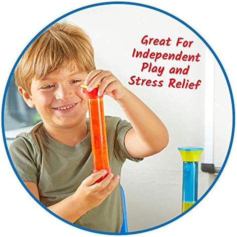 hand2mind ColorMix Sensory Tubes, Calm Down Corner Supplies, Ages 3+ - Image 2