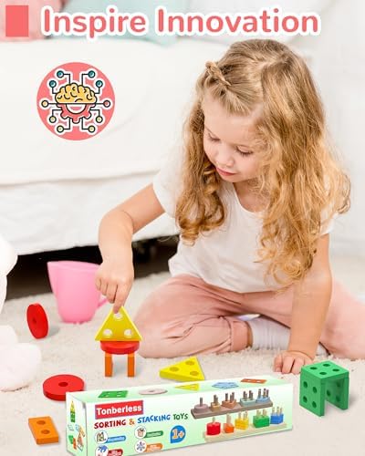 Montessori Toys for 1 2 3 Year Old Boy Girl, Toddler Learning Toys Gifts - Image 4