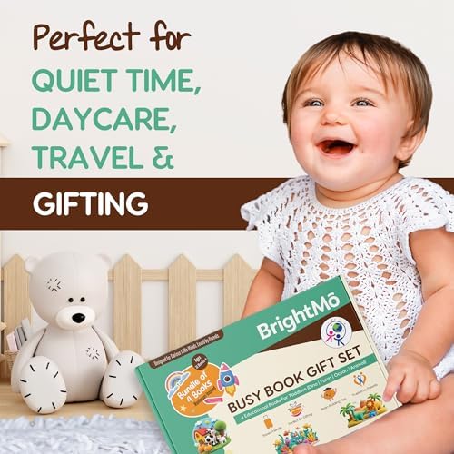Montessori Busy Book (Animal Theme) – Preschool Learning Activities for Ages 3+, Fine Motor Skills, Travel Activity Kit, Interactive Velcro Learning Toy - Image 6
