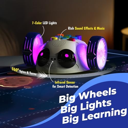 Apitor Robot Wheels STEM Learning Kit Coding Robot for Kids Ages 5-8 - Image 5