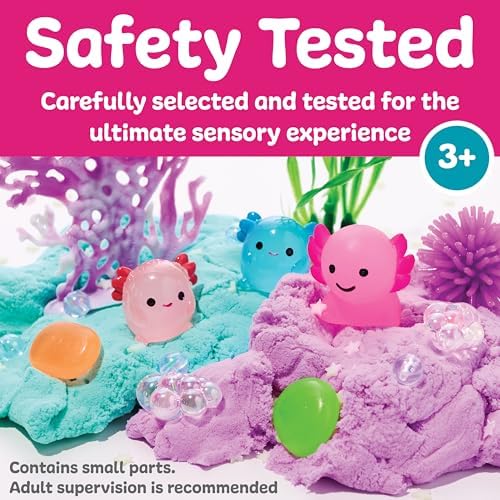 Creativity for Kids Sensory Pack: Axolotl - Sensory Toys for Toddlers, Easter Basket Stuffers, Toddler Activities & Travel Toys, Sensory Bin Fillers, and Axolotl Gifts (Ages 3+) - Image 5